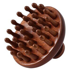 NEW Clofiak Wooden Scalp Massager, Hair Massager Brush for Hair Growth
